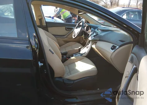 2013 Hyundai Elantra Gls from USA, damaged, VIN KMHDH4AE4DU880612